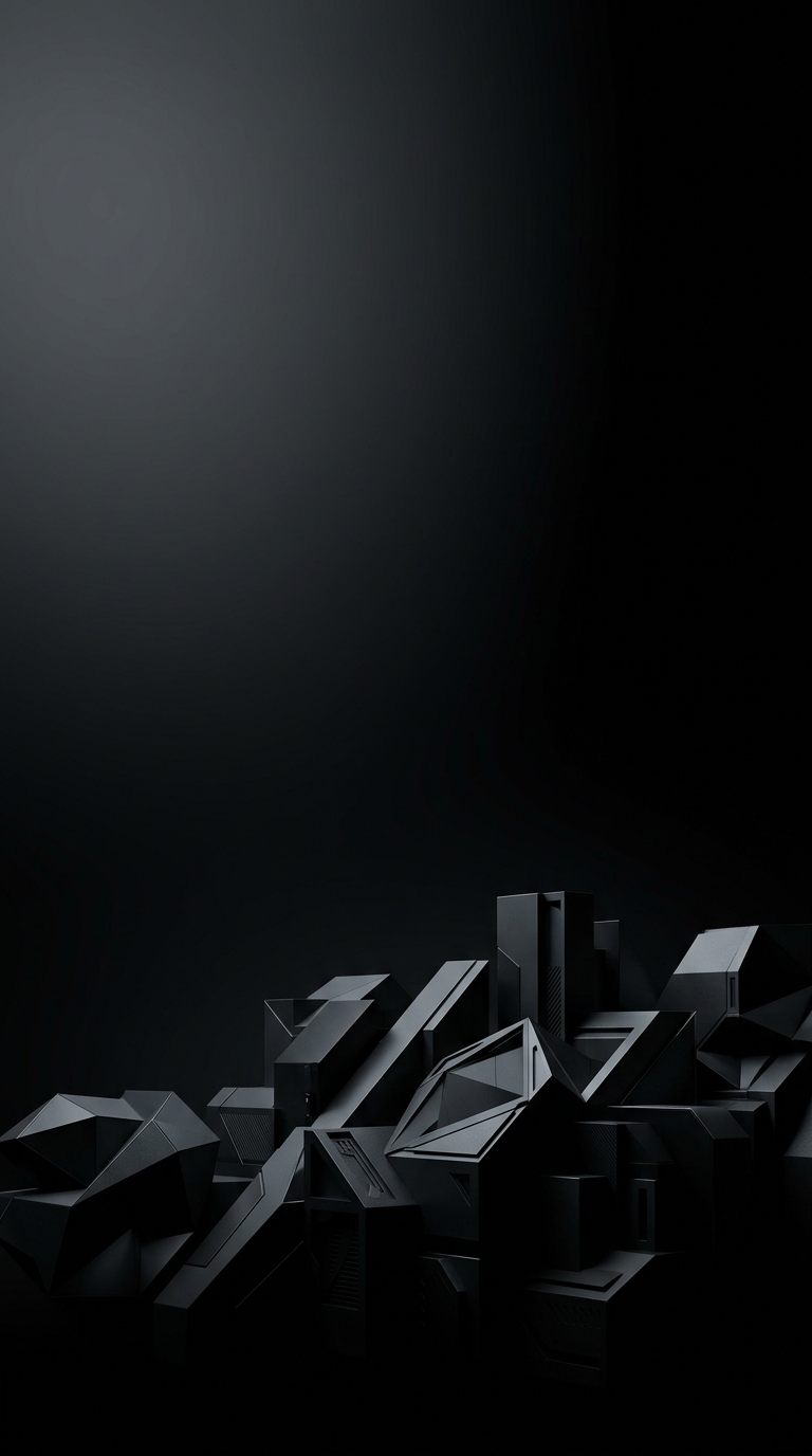 3D Footer Background Mobile